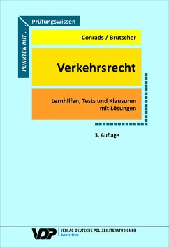 Prüfungswissen Verkehrsrecht - Conrads, Karl-Peter;Brutscher, Bernd