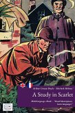 Sherlock Holmes' a Study in Scarlet (English + French Interactive Version) (eBook, ePUB)