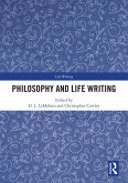Philosophy and Life Writing (eBook, ePUB)