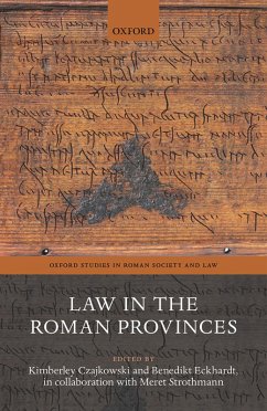 Cover Law in the Roman Provinces (eBook, PDF)