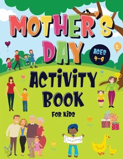 Mother's Day Activity Book for Kids Ages 4-8 - Kids Books, Pamparam