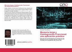 Memoria larga y Cointegración Fraccional: una aplicación práctica - Prieto Blanco, Gerardo