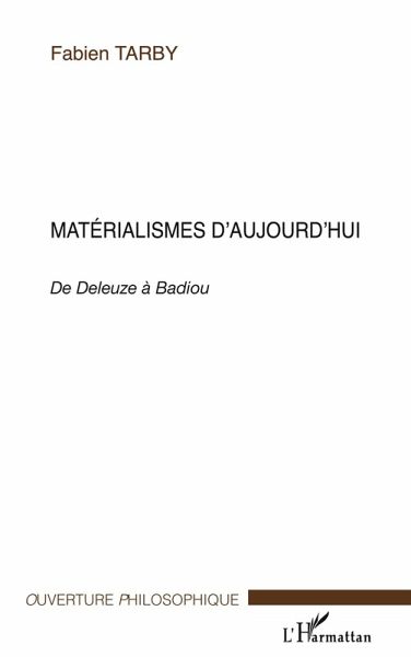 Matérialismes d'aujourd'hui