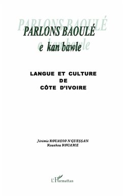 Cover Parlons Baoulé
