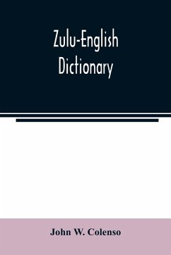 Cover Zulu-English Dictionary