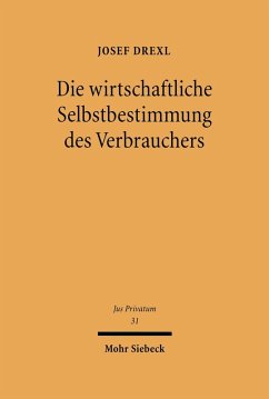 Cover Die wirtschaftliche Selbstbestimmung des Verbrauchers (eBook, PDF)