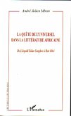 La quête de l'Universel dans la littérature africaine