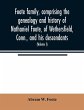 Foote family, comprising the genealogy... - Bild 1