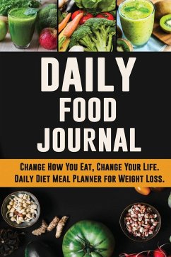 Daily Food Journal - Pretty Planners, Pimpom