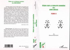 Etude sur le dialecte berbère des Beni-Snous - Destaing, Edmond