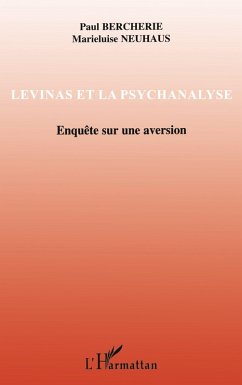 Cover Levinas et la psychanalyse