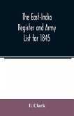 The East-India Register and Army List for 1845