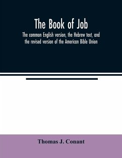 The book of Job - J. Conant, Thomas