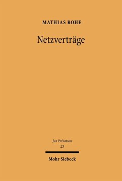 Netzverträge (eBook, PDF) - Rohe, Mathias