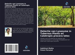 Detectie van Lysozyme in Tuberous Plants en Calotropis procera latex - Muthu, Sakthivel;Perumal, Palani