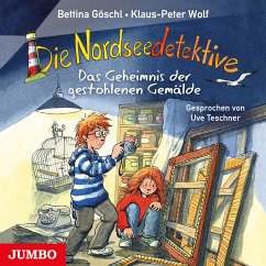 Die Nordseedetektive. Das Geheimnis der gestohlenen Gemälde [Band 8] (MP3-Download) - Wolf, Klaus-Peter; Göschl, Bettina