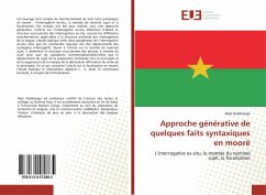 Approche générative de quelques faits syntaxiques en mooré - Ouédraogo, Abel