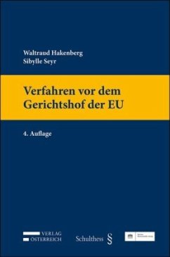 Verfahren vor dem Gerichtshof der EU - Hakenberg, Waltraud;Seyr, Sybille