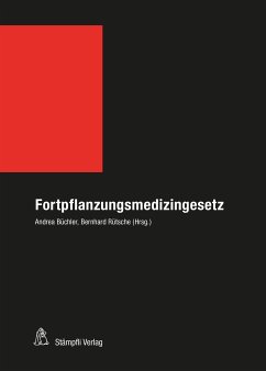 Fortpflanzungsmedizingesetz (FMedG) (eBook, PDF)