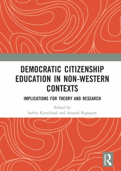 Democratic Citizenship Education in Non-Western Contexts (eBook, ePUB)