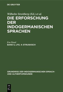 Etruskisch (eBook, PDF) - Fiesel, Eva