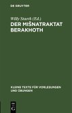 Der MiSnatraktat Berakhoth (eBook, PDF)