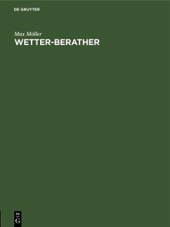 Wetter-Berather (eBook, PDF) - Möller, Max