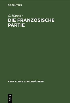 Cover Die französische Partie (eBook, PDF)