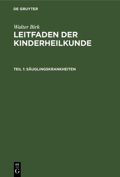 Säuglingskrankheiten (eBook, PDF) Cover Säuglingskrankheiten (eBook, PDF)