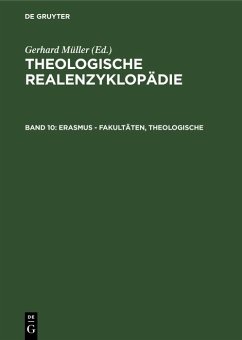 Cover Erasmus - Fakultäten, Theologische (eBook, PDF)