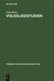 Volksliedstudien (eBook, PDF) Volksliedstudien (eBook, PDF)