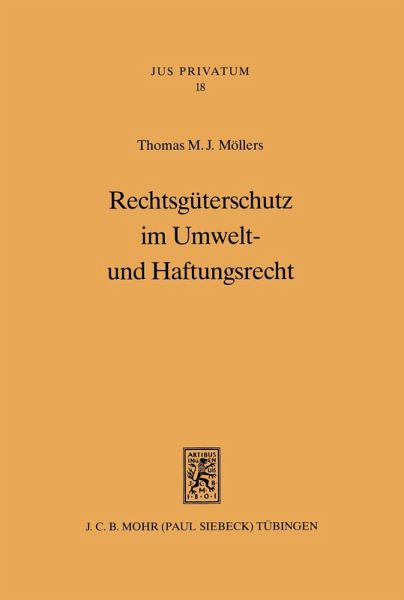 Rechtsgüterschutz im Umwelt- und Haftungsrecht (eBook, PDF)