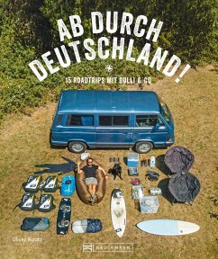Cover Reise-Bildband: Auf Abwegen. 15 Touren mit dem Bulli durch Deutschland. (eBook, ePUB)