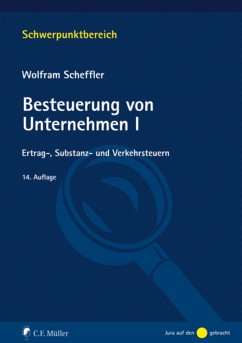Besteuerung von Unternehmen I (eBook, ePUB) - Scheffler, Wolfram