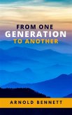 From One Generation to Another (eBook, ePUB) From One Generation to Another (eBook, ePUB)