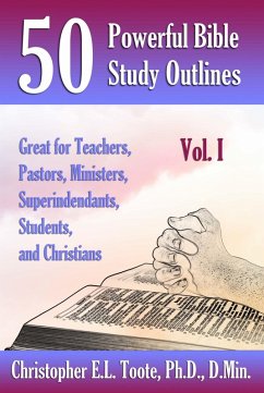 Cover 50 POWERFUL BIBLE STUDY OUTLINES, VOL. 1 (eBook, ePUB)