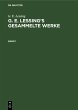 G. E. Lessing: G. E. Lessing's... - Bild 1