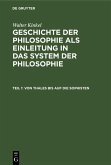 Von Thales bis auf die Sophisten (eBook, PDF)