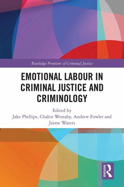 Cover Emotional Labour in Criminal Justice and Criminology (eBook, PDF)