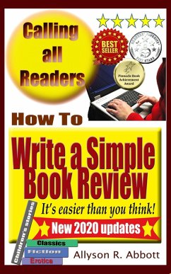How To Write a Simple Book Review (eBook, ePUB) - Abbott, Allyson R.
