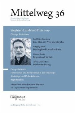George Steinmetz. Siegfried-Landshut-Preis 2019 / Mittelweg 36 2020/03