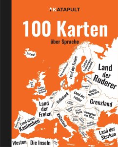 100 Karten über Sprache - KATAPULT-Verlag