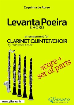 Levanta Poeira - Clarinet Quintet/Choir score & parts (fixed-layout eBook, ePUB) - de Abreu, Zequinha