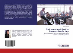 On Promoting Effective Business Leadership