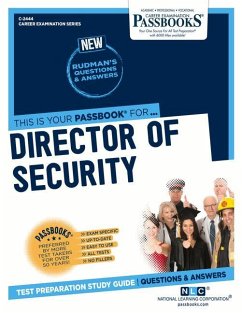 Director of Security (C-2444): Passbooks Study Guide Volume 2444 - National Learning Corporation