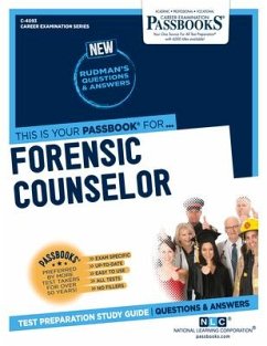 Forensic Counselor (C-4093): Passbooks Study Guide Volume 4093 - National Learning Corporation