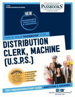 Distribution Clerk, Machine (U.S.P.S.) (C-2255): Passbooks Study Guide Volume 2255 - National Learning Corporation
