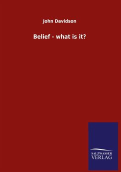 Belief - what is it?