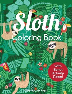 Sloth Coloring Book - Blue Wave Press