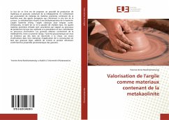 Valorisation de l'argile comme materiaux contenant de la metakaolinite - Randriamamonjy, Yvonne Anna